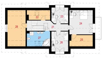 Poddasze projektu - Fortis I PG1