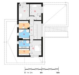 Piętro 1 projektu - Aedificatus I G2