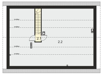 Poddasze projektu - Tracja 2 bis