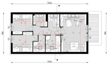 Poddasze projektu - D448A