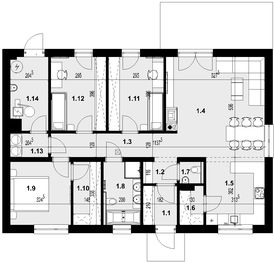Parter projektu - Parterowy Klasyk 110