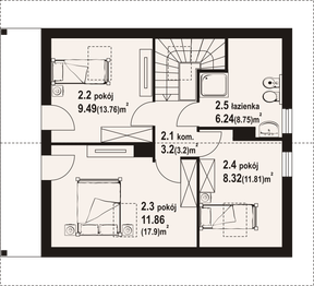Poddasze projektu - Świdnica mała dws 7
