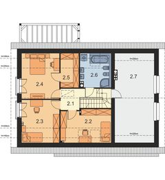 Poddasze projektu - AJAKS 6 B
