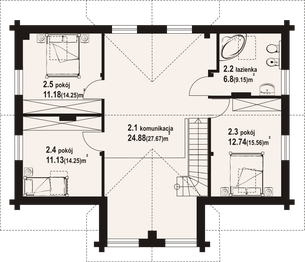 Poddasze projektu - Turowo dw