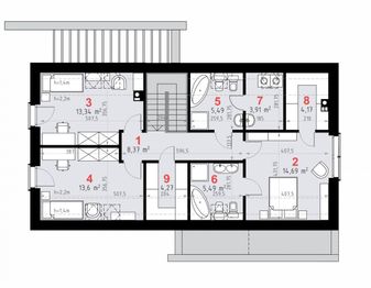 Poddasze projektu - Domena 212 A