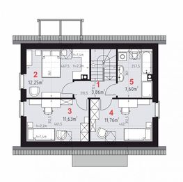 Poddasze projektu - Domena 209 C1