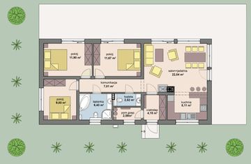 Parter projektu - L-326 murowany