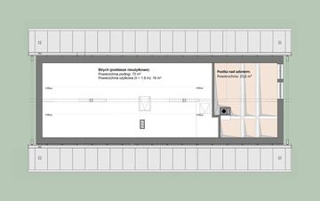 Poddasze projektu - L-326 murowany
