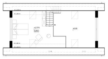 Poddasze projektu - Karo