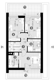Poddasze projektu - NewHouse 749 w1