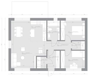 Parter - Dom szkieletowy Solo Smart 100