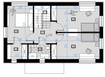 Piętro 1 projektu - A14