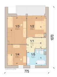 Poddasze projektu - Vincent 4 mini 2