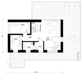 Parter projektu - Kantry 3 - murowany