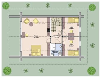 Poddasze projektu - L-308 X
