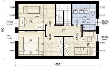 Poddasze projektu - D2S-85