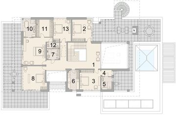 Piętro 1 projektu - LK&1904