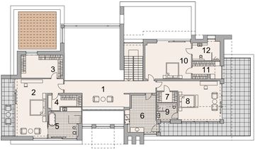 Piętro 1 projektu - LK&1852