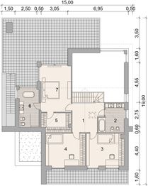 Piętro 1 projektu - LK&1841