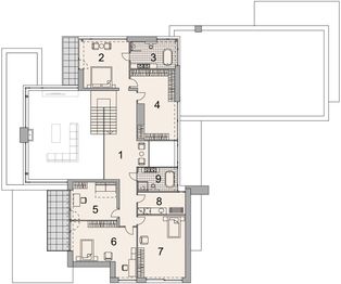 Piętro 1 projektu - LK&1838