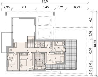 Piętro 1 projektu - LK&1827