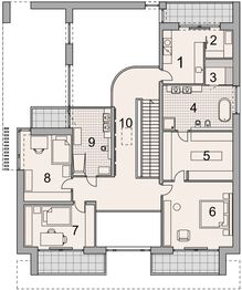 Piętro 1 projektu - LK&1801