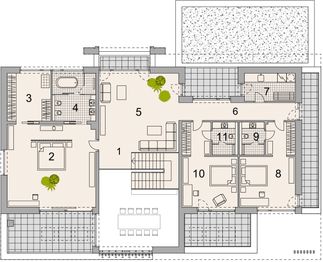 Piętro 1 projektu - LK&1788