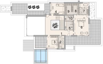 Piętro 1 projektu - LK&1719