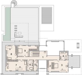 Piętro 1 projektu - LK&1717