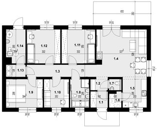 Parter projektu - Parterowy klasyk 110 plus