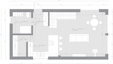 Parter - Dom szkieletowy Mezzanine Smart Comfort 70