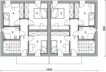 Piętro 1 projektu - BK-68