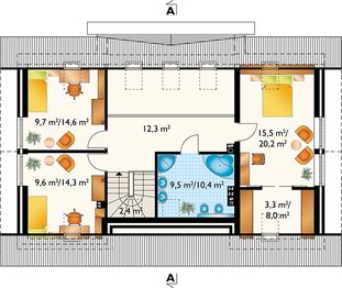 Poddasze projektu - Linda (1425)