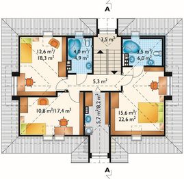 Poddasze projektu - Nowy Dworek-2 (871)