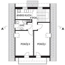 Poddasze projektu - Garaż M8 (249)
