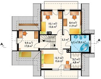 Poddasze projektu - Koliba-2 (364)