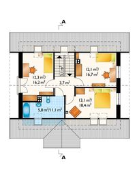 Poddasze projektu - Pączek (557)