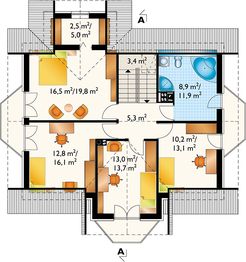 Poddasze projektu - Dymsza Rex (1005)