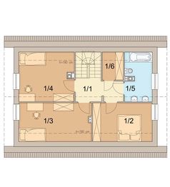 Poddasze projektu - Migdał