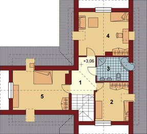 Poddasze projektu - Malina