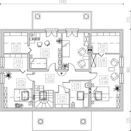 Poddasze projektu - Sam