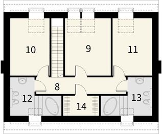 Poddasze projektu - Moon