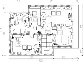 Poddasze projektu - Rul