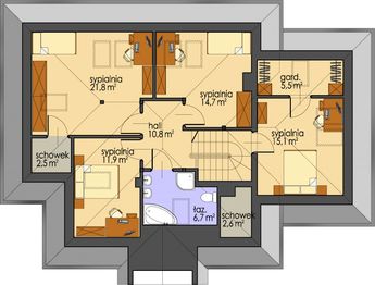 Poddasze projektu - AH 004