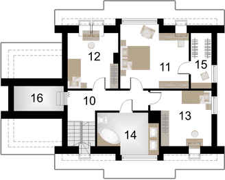 Poddasze projektu - Analogia