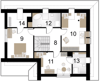 Poddasze projektu - Arkady