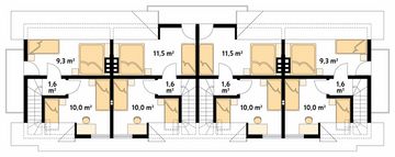 Poddasze projektu - Jowisz dr-S Pensjonat, Hotel, Dom weselny