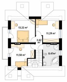 Poddasze projektu - Agat