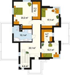 Piętro 1 projektu - Luna