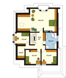 Poddasze projektu - Sasanka